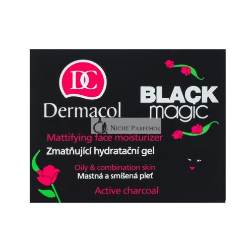 Dermacol Black Magic Mattifying Face Moisturizer Mattító arczselé hidratáló hatású 50 ml