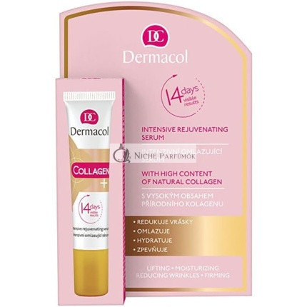 Dermacol Collagen+ Intensive Rejuvenating Serum intensives Hydratationsserum gegen Falten 12 ml