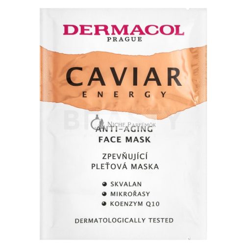 Dermacol Caviar Energy tápláló maszk Anti-Aging Face Mask 15 ml