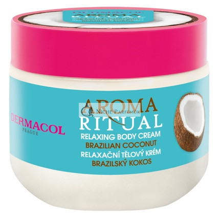 Relaxáló Testápoló Krém Aroma Ritmus Kókusz, 300 ml