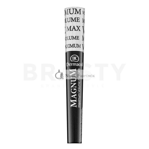 Dermacol Magnum Maximum Volume Mascara szempillaspirál szempilla meghosszabbítására és volumenre Black 9 ml