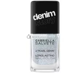   Gabriella Salvete Denim Story Hosszan Tartó Körömlakk 11ml - Szín: 04 Jeanious
