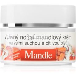  Bione Cosmetics Mandula Éjszakai Tápláló Krém - 51 ml, Nagyon Száraz és Érzékeny Bőrre