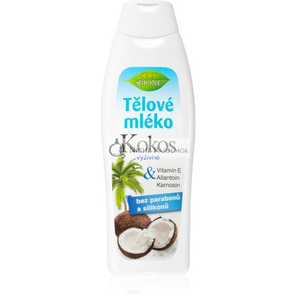 Bione Cosmetics Kókusztej Tápláló Testápoló, 500 ml