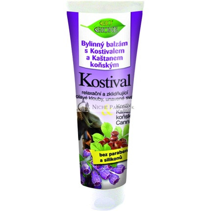 BIONE Organikus Gyógynövény Krém Közönséges Fekete, MSM, Vadgesztenye és Boswellia, 300ml