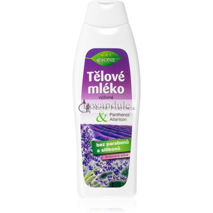 Bione Cosmetics Levendula Latte Tápláló Testápoló, 500 ml