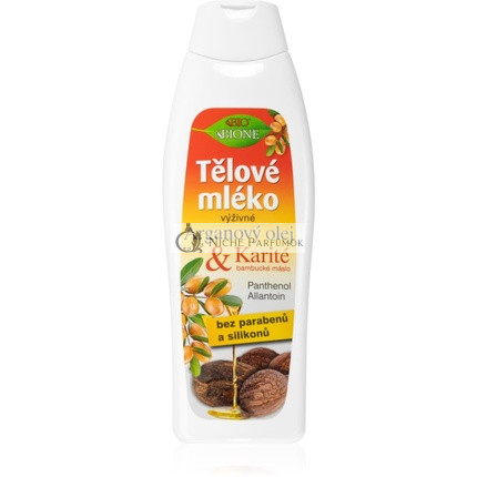 Bione Cosmetics Argan Olaj + Karité Testápoló Tej, 500 ml