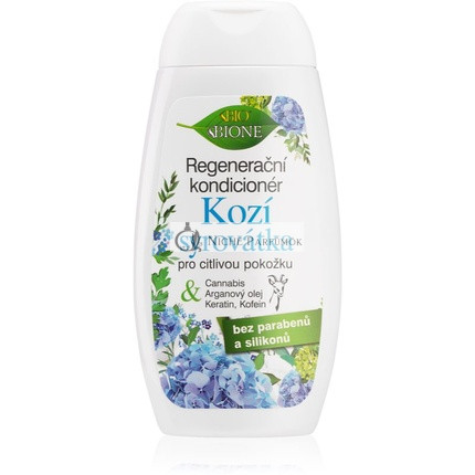 Bione Cosmetics Ziegenmilch regenerierendes Serum für empfindliche Haut, 260ml