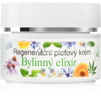 Bione Cosmetics Herbal Elixir - Revitalizáló Arckrém 51 Ml