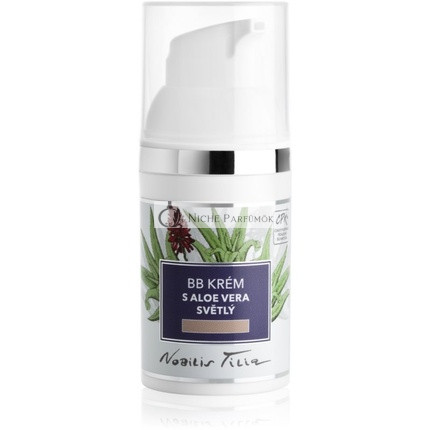 Nobilis Tilia Gesichtscreme BB Creme mit Hydratisierendem Aloe Vera - Hell, 30 ml