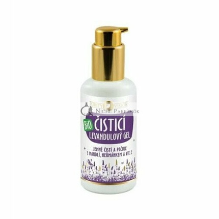 Purity Vision Bio Levendula Tisztító Gél Mandulával, Kamillával és E-vitaminnal, 100ml