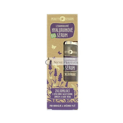 PURITY VISION Bio Lavendel Hyaluronsäure Serum, 50 ml