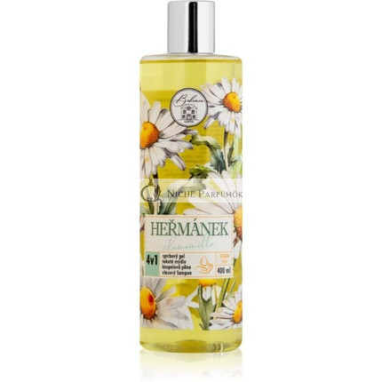 Bohemia Gifts & Cosmetics Kamille 4-in-1 Körper- und Haarreinigungsgel - 400 ml