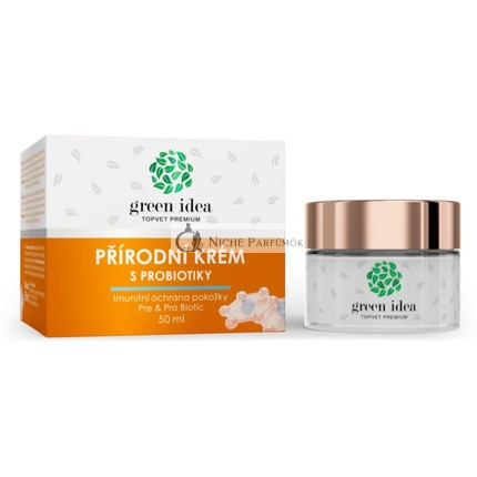 Green Idea Topvet Prémium Természetes Krém Probiotikumokkal 50ml - Érzékeny és Irritált Bőrre