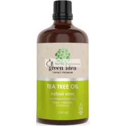 Green Idea Teebaumöl Gesichtscreme - Alkoholfrei, 100 ml