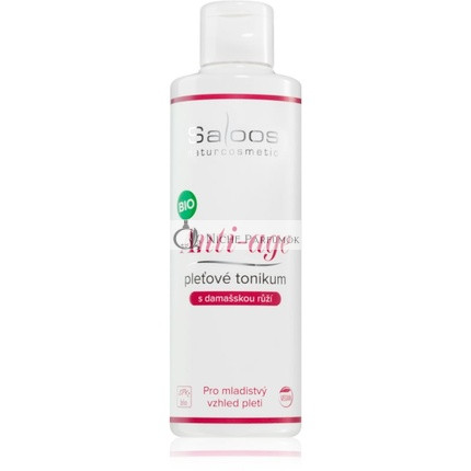 Saloos Anti-Age Glättende Tonic Lotion - 200 ml, mit Damaszener Rose