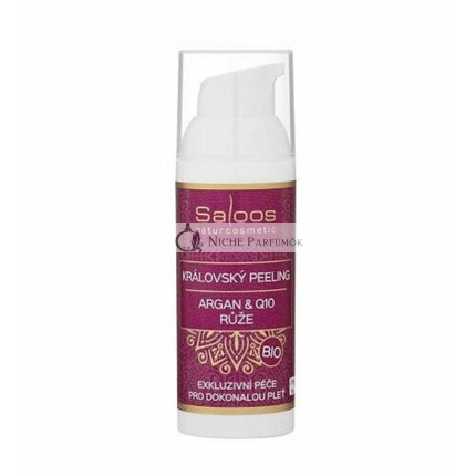 Saloos Bio Royal Peeling Argan & Q10 Rózsa
