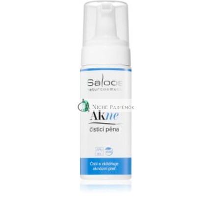 Saloos Acno Tiefenreinigender Mousse für problematische, zu Akne neigende Haut, 150 Ml