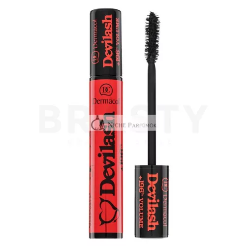 Dermacol DeviLash Mascara szempillaspirál szempilla meghosszabbítására és volumenre Black 12 ml