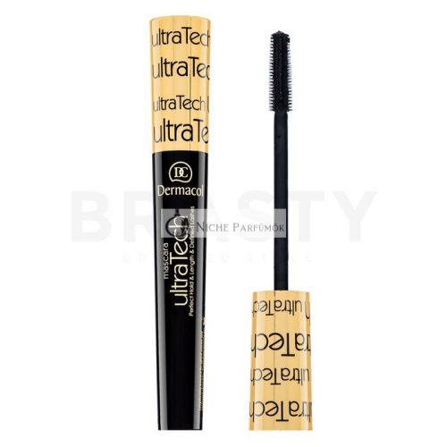 Dermacol UltraTech Mascara Wimperntusche für verlängerte Wimpern und Volumen Black 10 ml