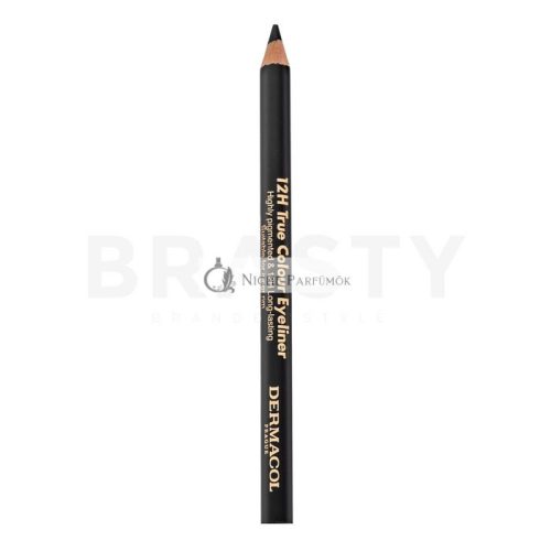 Dermacol 12H True Colour Eyeliner Eyeliner 8 Black 2 g
