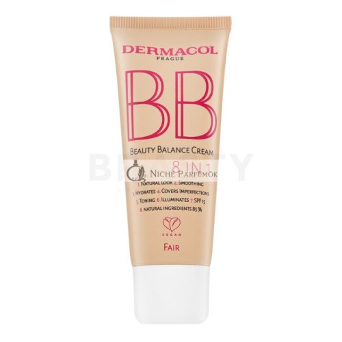 Dermacol BB Beauty Balance Cream 8in1 BB Creme für eine einheitliche und aufgehellte Gesichtshaut Fair 30 ml