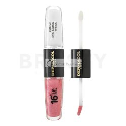  Dermacol 16H Lip Colour Extreme Long-Lasting Lipstick zweiphasige, langanhaltende Farbe und Gloss für die Lippen No. 11 8 ml