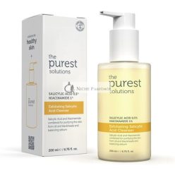   A Legtisztább Megoldások Hámlasztó Szalicilsav Tisztító Arctisztító, 200ml