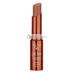   Golden Rose Cosmetics Glow Kiss Tönender Lippenbalsam mit SPF15 Vegane Formel Schokoladenkuchen