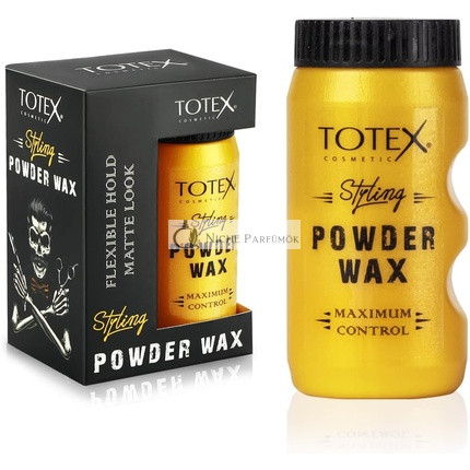 Totex Hajformázó Texturáló Por Wax Volumizing Vastagító Por Rugalmas Tartás Matt Hatás Maximum Ellenőrzés Férfiak és Nőknek 20g Illatmentes