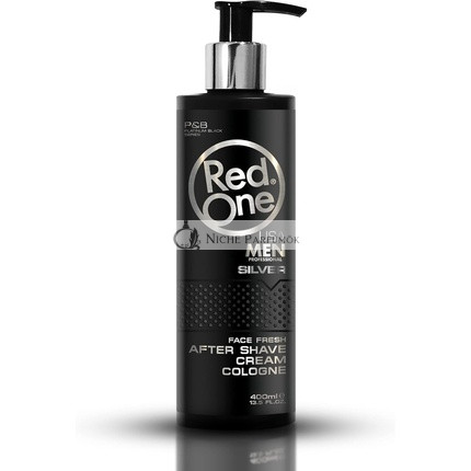 RedOne Aftershave Cream Cologne Silver 400ml, Férfi