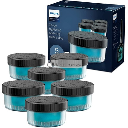 PHILIPS UK Konyha és Otthon Gyors Tisztító Pod Pótkazetta Elektromos Borotvához, 6 Darab CC16/50