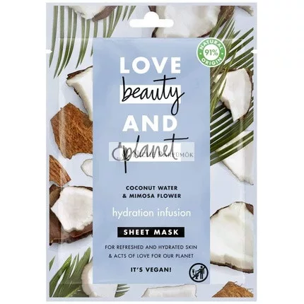 Love Beauty and Planet Hydration Infusion Sheet Mask - Einzel