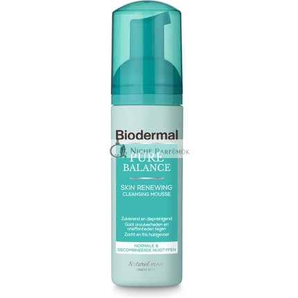 Biodermal Pure Balance Bőrmegújító Tisztító Hab - Arctisztító, 150ml