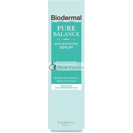 Biodermal Pure Balance Serum - Hautstraffendes Serum - Serum mit Hyaluronsäure und Niacinamid, 30ml