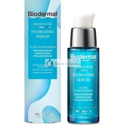   Biodermal Bőrfeltöltő Hidratáló Szérum - Ultra Hidratáló, Hosszan Tartó Hidratálás Hyaluronsavval és B-vitamin, 30ml,