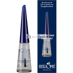  Herome Védő Felső Réteg Átlátszó Lakk, Fényes Finish, 10ml