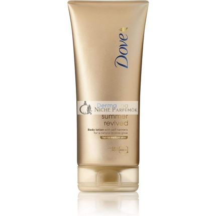 Dove DermaSpa Sommer Revived Körperlotion mit Selbstbräuner, 200ml