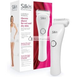   Silk'n LadyShave Nedves&Száraz Elektromos Borotva Nedves és Száraz Bőrre Fehér