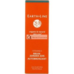Earth-Line Barnított Nap Nélküli - 100ml - Önbarnító