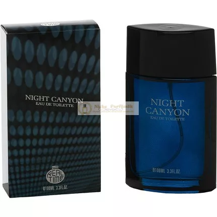 REAL TIME Herren Eau de Toilette Night Canyon 100ml,
