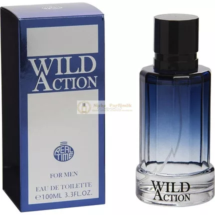 Real Time Wild Action Eau de Toilette für Herren, 100ml
