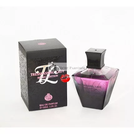 REAL TIME Eau de Parfum für Frauen - Trespassing Lady Night Edition, 100ml