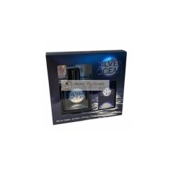   Omerta Geschenkset Silver Ocean Eau De Toilette 100ml und Pocket Parfüm 20ml