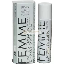 Omerta Silber und Weiß Damen Eau de Parfum, 100ml