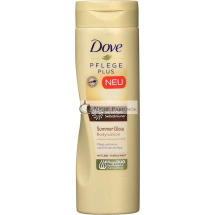 Dove Care Plus Summer Glow Körperlotion, 250ml
