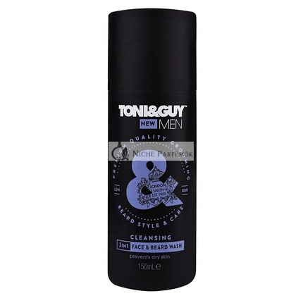 Toni & Guy 2 az 1-ben Szakáll- és Arctisztító Mosás, 150ml