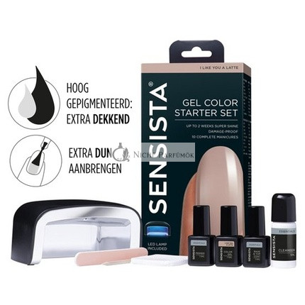 Sensista Gel-Lack Starter-Set I Like You A Latte - Nude