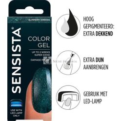Sensista Color Gel Glimmery Greens - Zöld/Csillogó