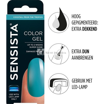 Sensista Color Gel Cocktail aus den Tropen - Blau